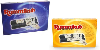 Jeu Rummikub chiffres et lettres